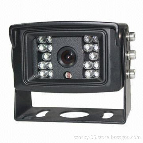 Car Rear-view Camera with IP69K Waterproof for Trucks, 12V DC Power Supply